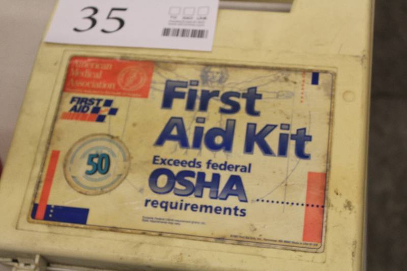 lot 35 image: First aid kit
