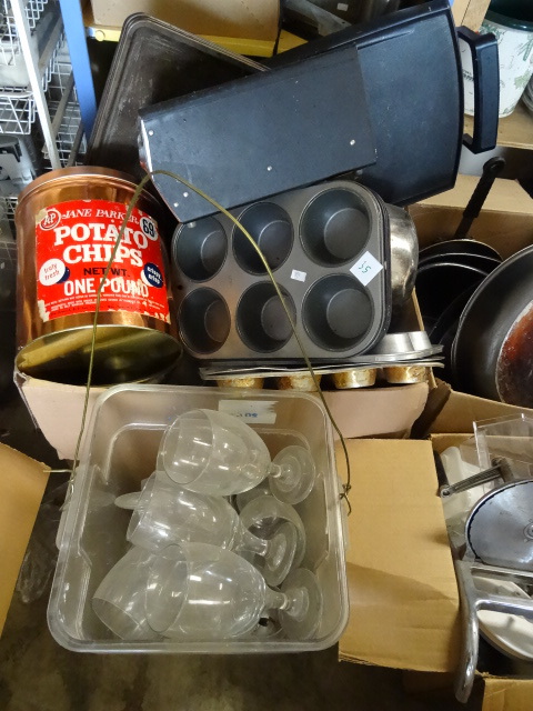 Wine Glasses & Misc. Cookware