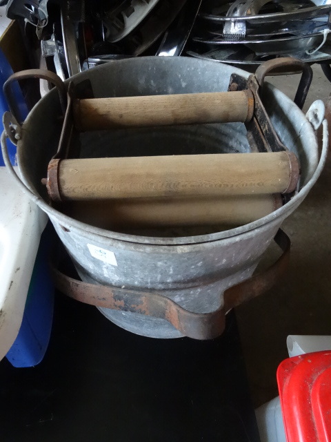 Mop Wringer & Bucket