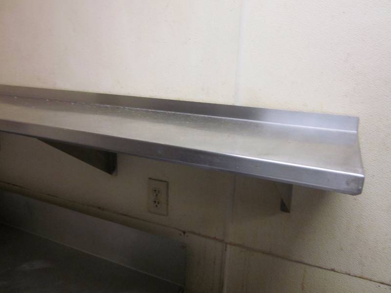 Stainless Steel Wall Shelf