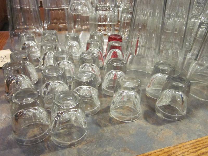 Glassware Lot