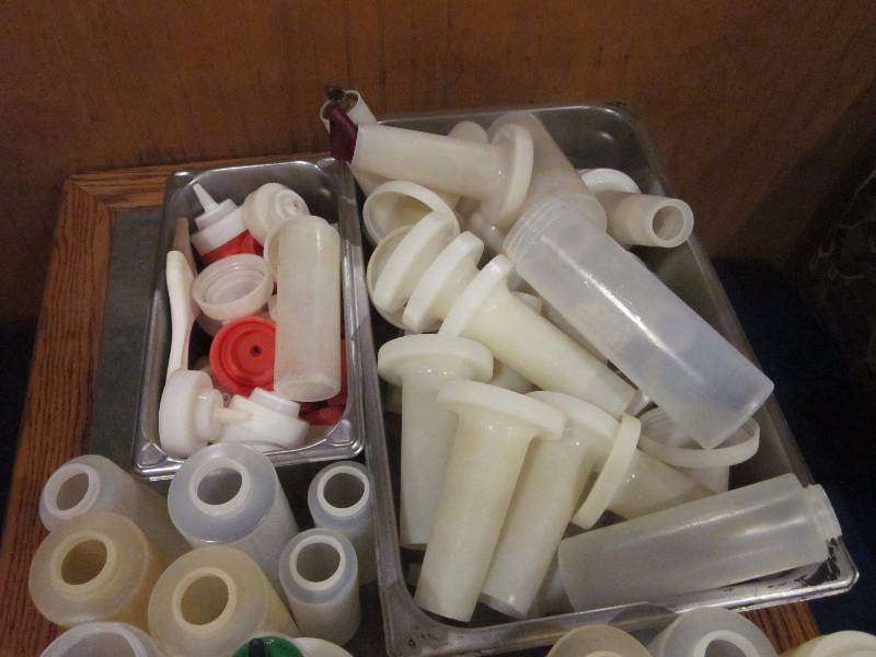 Plastic Sauce & Salad Dressing Bottles