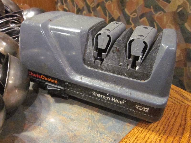 Restaurant Utensils and Electric Knife Sharpener