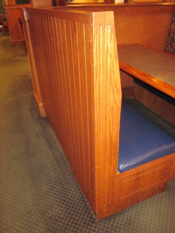 Booth Bench - End Unit