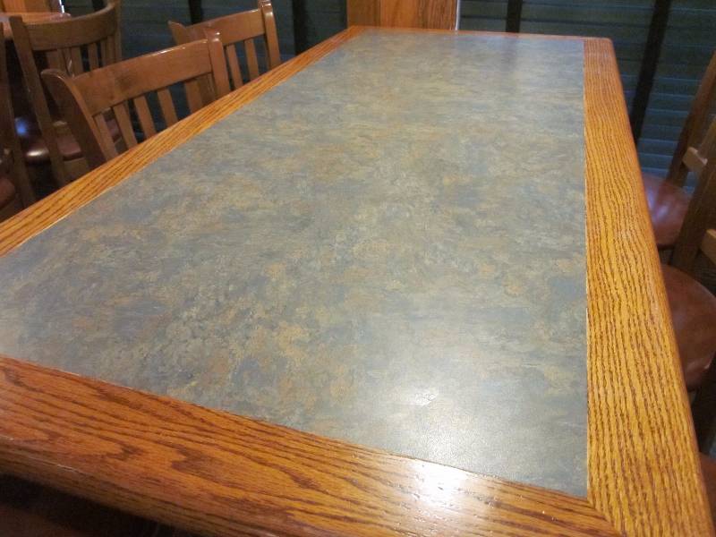 Table and 6 chairs
