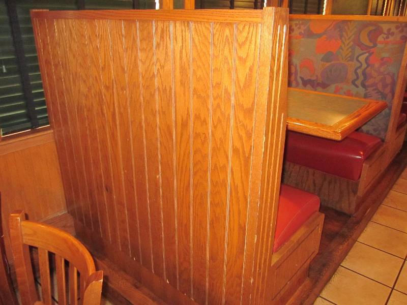 Booth Bench - End Unit