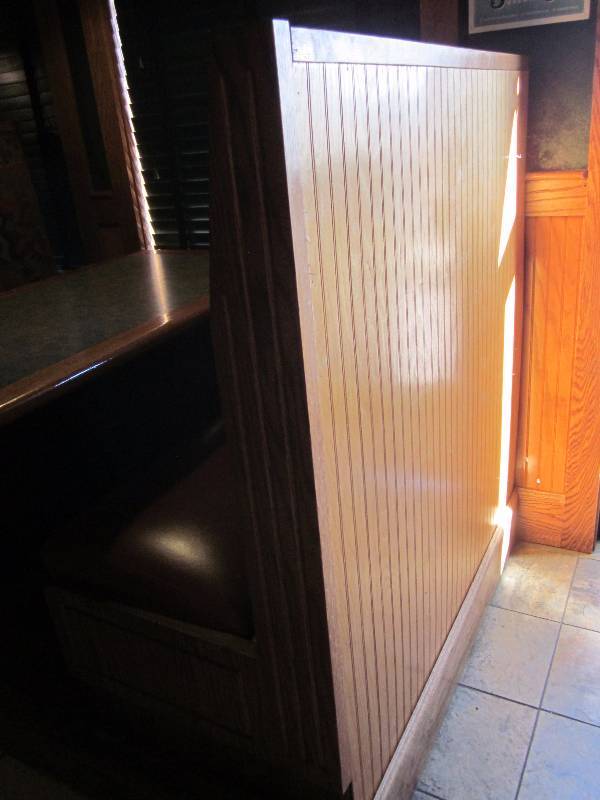 Booth Bench End