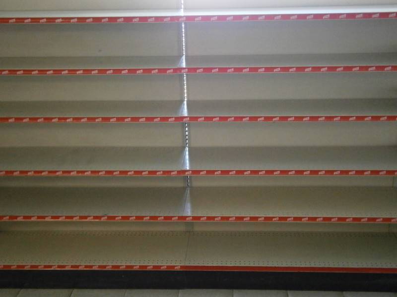 (2) Sections of Display Shelving