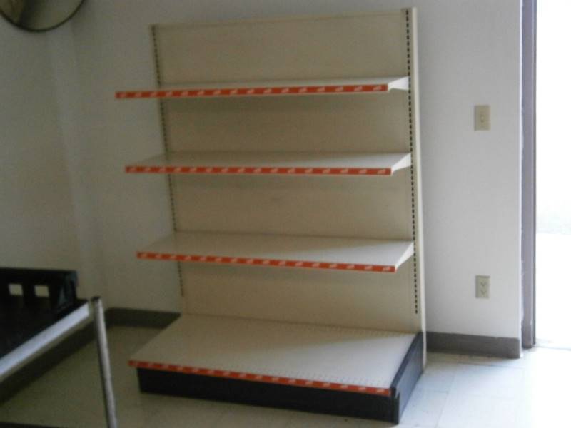 (1) Section of Display Shelving