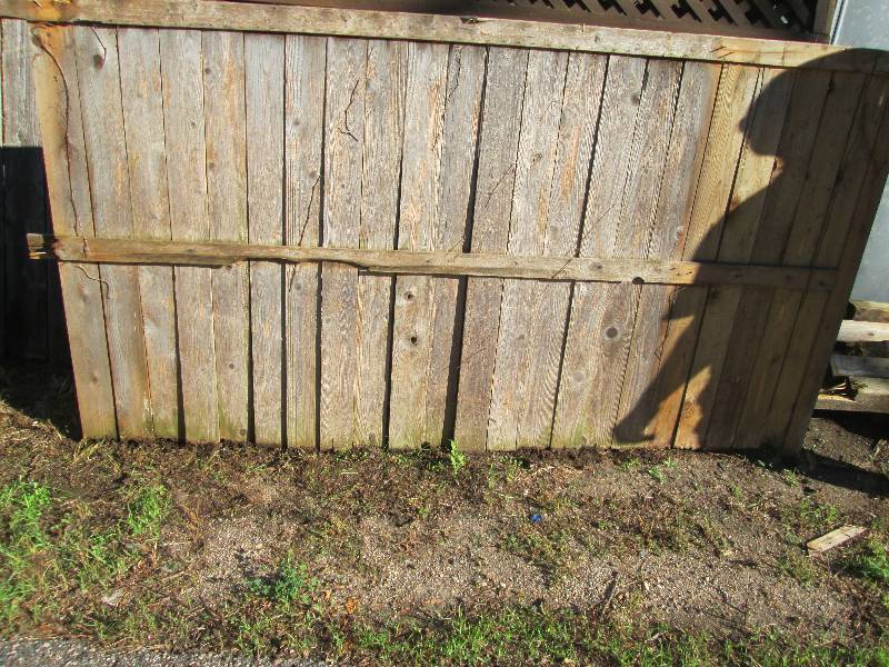 Lot of 3 Feence Panels, 2 with Latt...