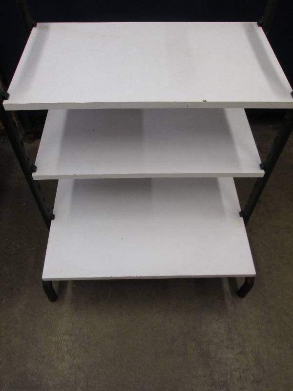 Metal and wood Storage Shelf...