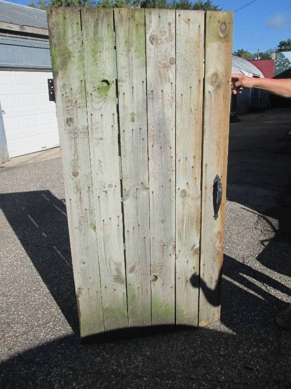Weathered Wood Gate...