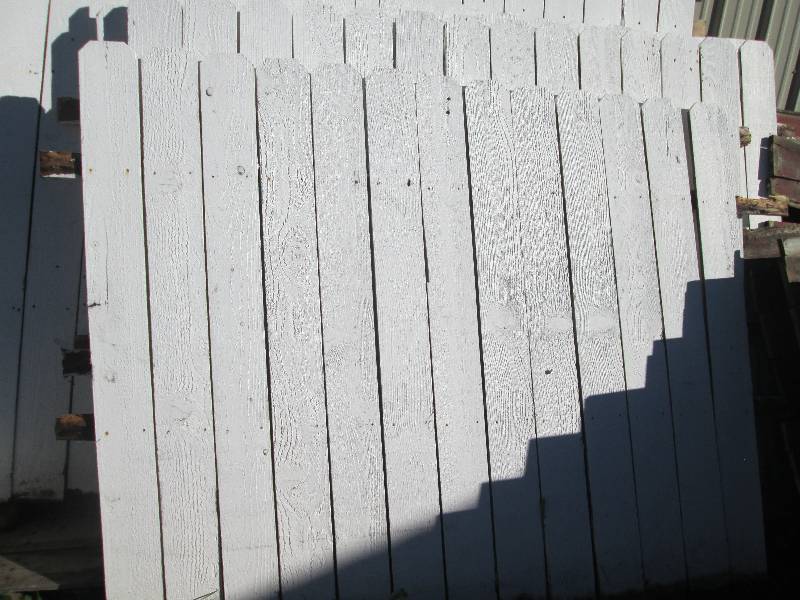 Lot of 5 - 5 ft White Panels...