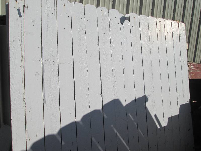 Lot of 6 - 6 ft White Panels...