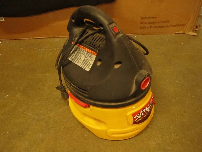 Stinger wet  dry vacuum...