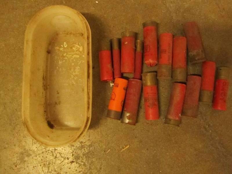 Lot of shotgun shells...