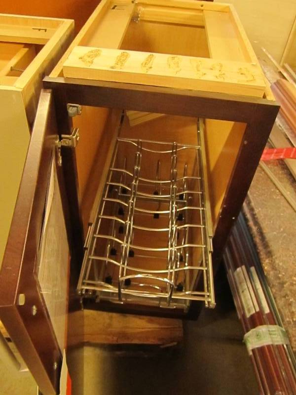 Dishrack display cabinet 14.5 wide ...