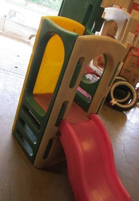 Large plastic playground by little ...