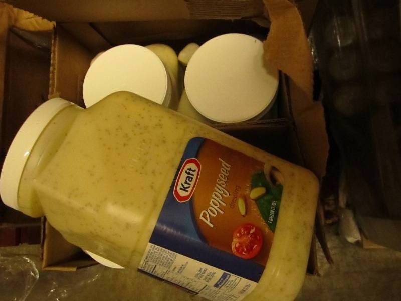 4 Gallons Kraft Poppyseed dressing...
