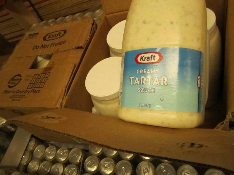 8 Gallons Kraft creamy tartar sauce...