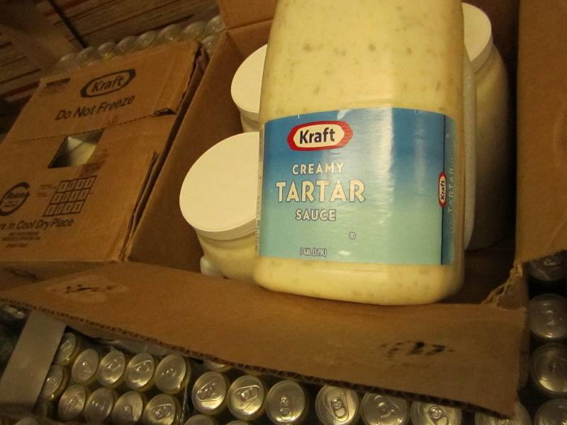 8 Gallons Kraft creamy tartar sauce...