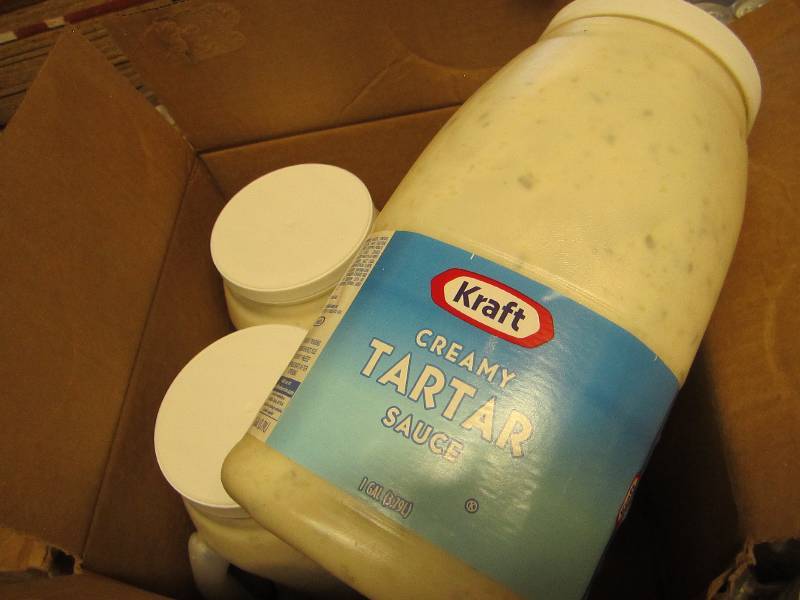 4 Gallons Kraft creamy tartar sauce...
