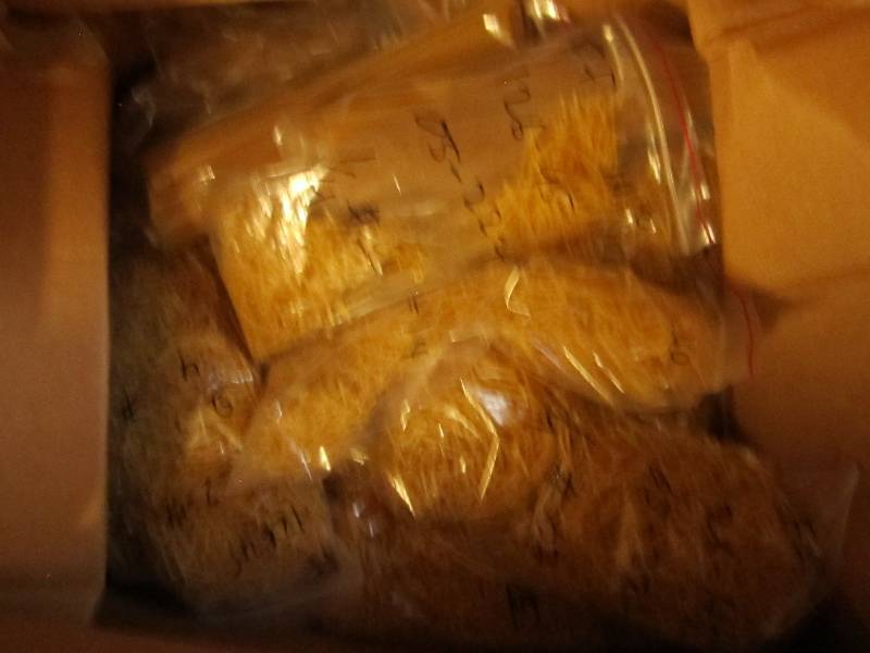 Box measuring 10 x 13 x 19 of nood...