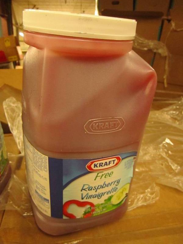 Gallon of Kraft Raspberry vinagrett...