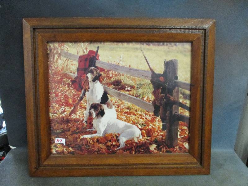 lot 84 image: Picture & Frame