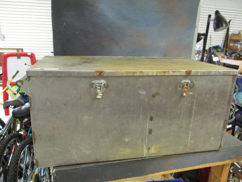 lot 109 image: Stainless Steel Box