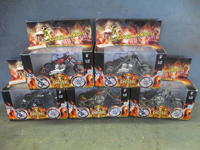 lot 156 image: West Coast Choppers Die Cast