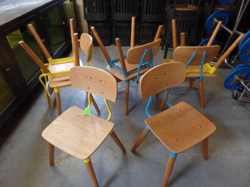 Wood, Laminate & Metal Chairs