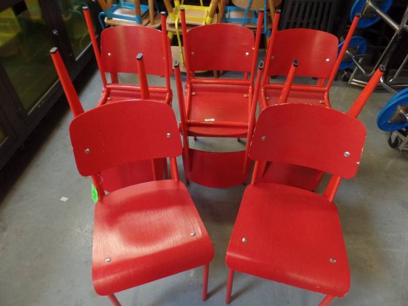 Wood & Metal Chairs