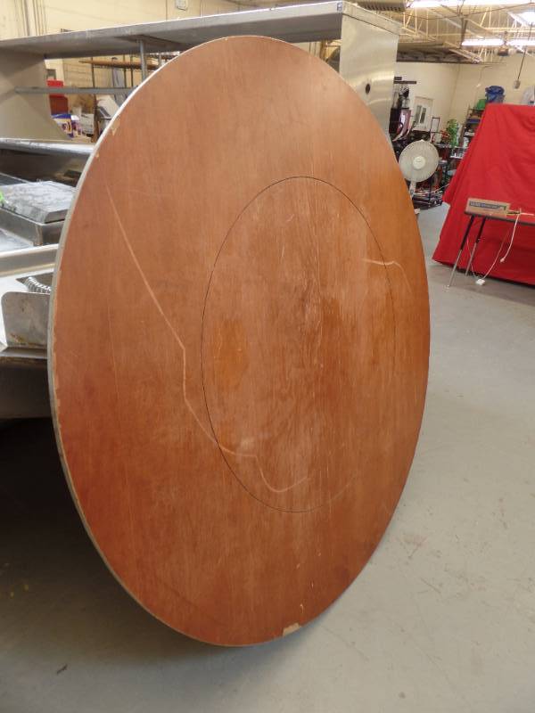 Wooden Circular Banquet Table