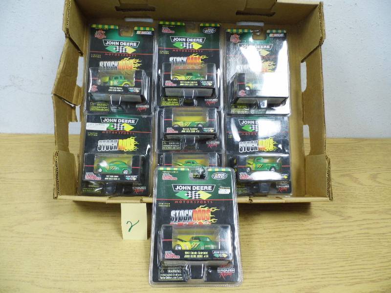 8 Piece John Deer Diecast