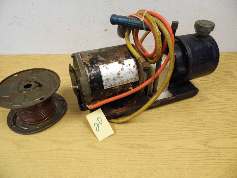 Vacuum Pump & Wire
