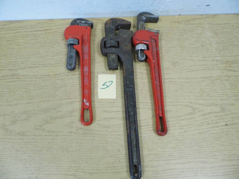 3 Pipe Wrenches