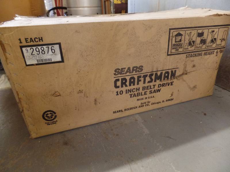 lot 903 image: Belt Drive Table Saw