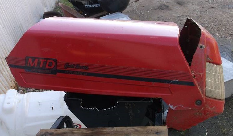 Lawn Mower Hood