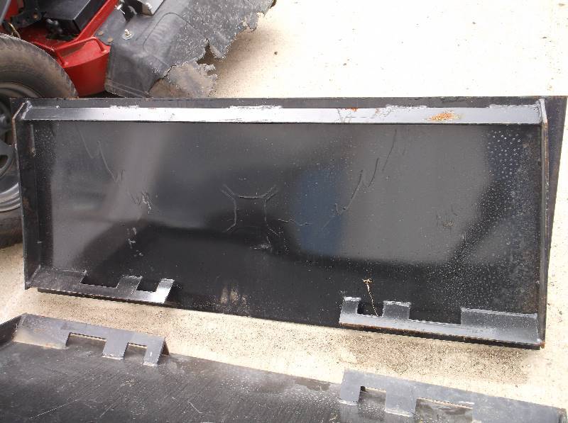 Skid Steer trailer plate