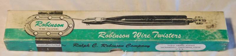 Robinson wire twister Pliers T-84