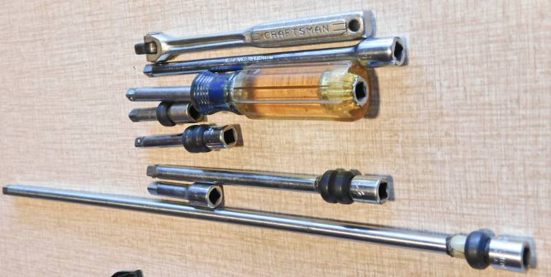 14 drive extensions, flex-T handle more