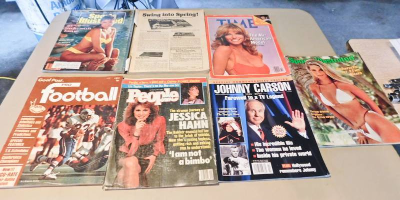vintage magazines see photos for titles