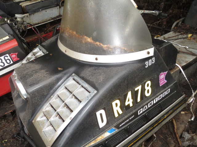 Vintage Snowmobile