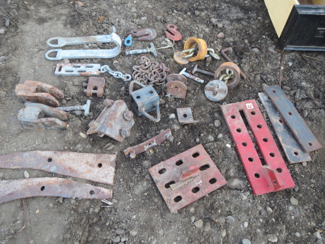 Brackets, Chains, Pins