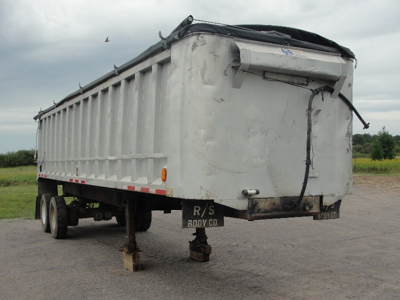 1981 HMADE 30ft. Aluminum End Dump