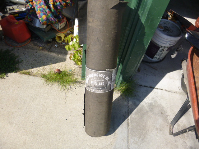 lot 30 image: United Roofing Mfg. Tar Paper