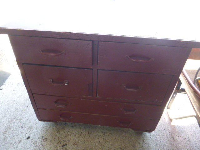 lot 35 image: Cabinet on Casters