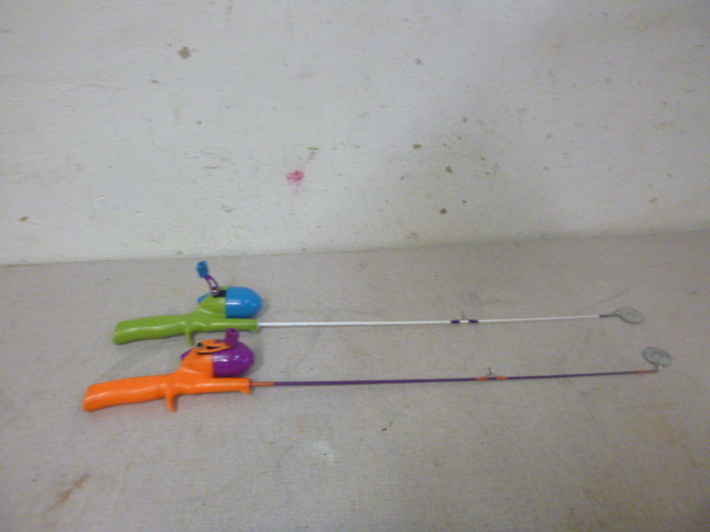 lot 57 image: 2 Childs Fishing Poles