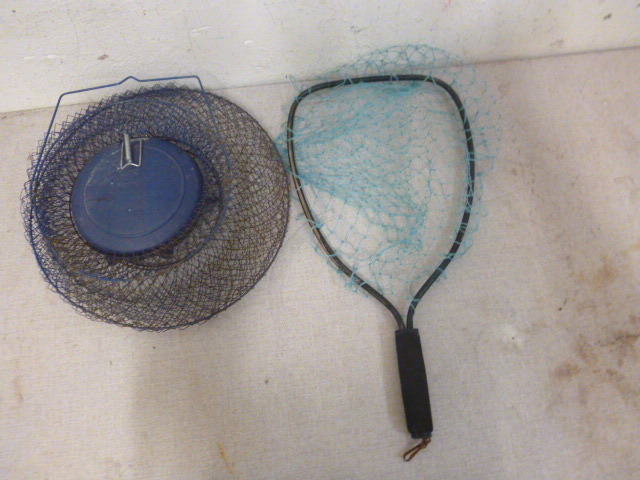 lot 82 image: Fish Basket and Net